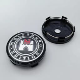 4pcs 60MM Clips 56MM Wolfsburg Logo Emblem Car Wheel Center Caps Rim Hubcaps Cap Wheels Hub Dust Cover Replace Car Accessories
