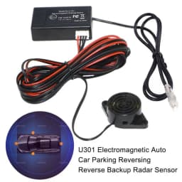 Car Electromagnetic Parking Sensor No Drill Hole Car Reverse Parking Radar Sensors Backup Radar System Easy Install
