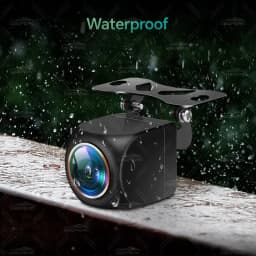 OBDPEAK 170° Fisheye Rear View Camera Golden Lens AHD 1920x1080P Full HD Vehicle Reversing Night Vision Waterproof IP68 Rearview