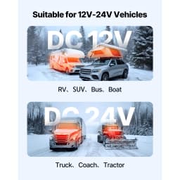 SucceBuy 8KW Diesel Air Heater 12V Diesel Heater with Remote Control 10L Fuel Tank Diesel Parking Heater for RV Trailer Camper
