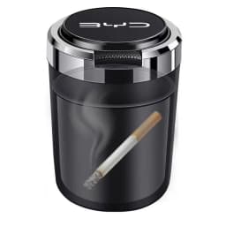 Car Ashtray Cigarette Ash Holds Cup LED Light Automotive Ashtray For BYD Tang F3 E6 Atto Yuan Plus Song Max Han accessories
