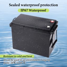 230AH 280AH for 4S Battery Storage Boxes 12V Solar Cells Case RV Yacht DIY Portable Battery Storage Plastic Lithium Battery