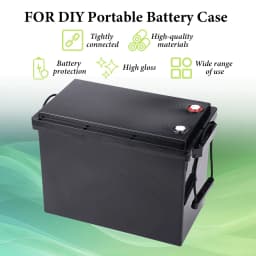 230AH 280AH for 4S Battery Storage Boxes 12V Solar Cells Case RV Yacht DIY Portable Battery Storage Plastic Lithium Battery