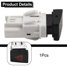 Car Hazard Light Switch For Nissan For Qashqai J10 2007-2013 25290-JD00A Switch Button Replacement Auto Accessories