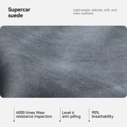 YZ For Tesla Model 3 Y Highland Juniper Suede Car Steering Wheel Cover DIY Hand Sewing Soft Leather Braiding Cover For Auto Stee