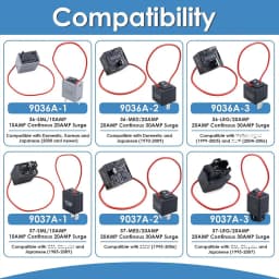 9038A Relay Bypass Switch Kit Diagnostic Tester Scan Tool & Fuel Pump Relay Bypass Master Kit Compatibility 9036A 9037A