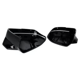 M Style Front Side Mirror Covers Cap Fits BMW I5 G60 G68 G70 2023 2024 2025 Rearview Mirror Shell Gloss Black Left Hand Drive
