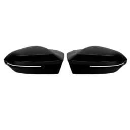 M Style Front Side Mirror Covers Cap Fits BMW I5 G60 G68 G70 2023 2024 2025 Rearview Mirror Shell Gloss Black Left Hand Drive
