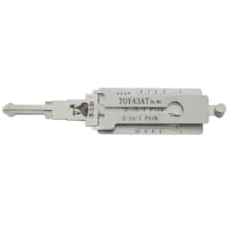 TOY43AT Lishi 2-in-1 For Toyota  Camry Corolla Vios Series Automobile door opening tool Lishi pick &Hook Locksmiths tool