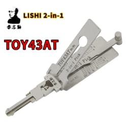 TOY43AT Lishi 2-in-1 For Toyota  Camry Corolla Vios Series Automobile door opening tool Lishi pick &Hook Locksmiths tool