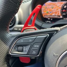 Aluminum Alloy Steering Wheel Paddle Shift for Audi 2017-2019 S3 S5 SQ2 SQ5 TT A3 8V A4 A5 Q2 Q3 Q5 Q7 - Performance Upgrade Acc