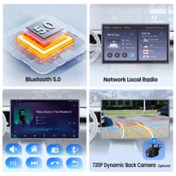 Junsun 7" Android Car Radio For Opel Astra H G J Zafira B Corsa C D Antara Vectra Vivaro Wireless CarPlay Android Auto GPS Navigation Multimedia Player IPS Touch Screen WiFi 4G DSP RDS Bluetooth FM AM SWC DAB Autoradio Stereo Head Unit 2DIN