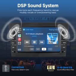 Junsun 7" Android Car Radio For Opel Astra H G J Zafira B Corsa C D Antara Vectra Vivaro Wireless CarPlay Android Auto GPS Navigation Multimedia Player IPS Touch Screen WiFi 4G DSP RDS Bluetooth FM AM SWC DAB Autoradio Stereo Head Unit 2DIN