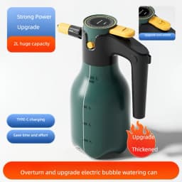 Electric Car Wash Foam Sprayer Household Car Wash Liquid Foam Making Magic Tool High Pressure Pa Spray Bottle Complete Set Of To