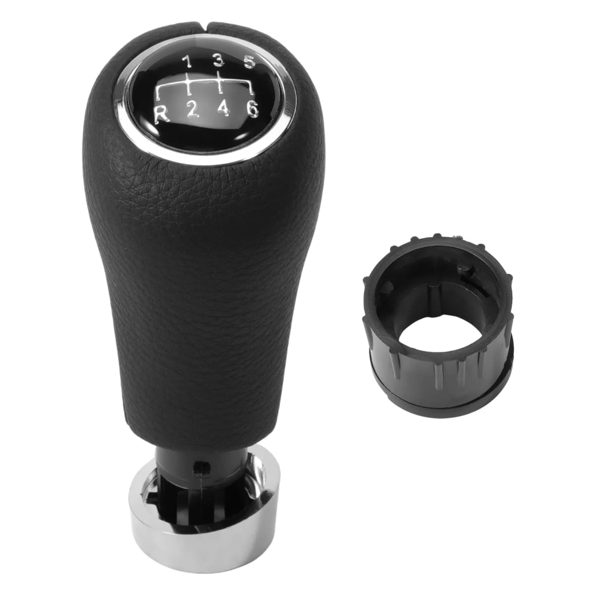 Gear Shift Knob Lever 6 Speed Stick Handball Head Compatible with Classes A, B, C, E, CLK W169, W245, W203, W211