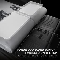 Car Camping Mattress For Tesla Model Y Model 3 High Density MDI Sponge Bed Removable Pad Hardwood Board Support Sleeping Cushion