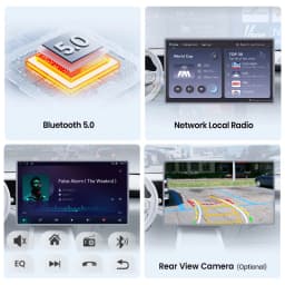 Junsun 7" Wireless CarPlay Android Auto Car Radio for PEUGEOT 207 207CC 2006 2007-2015 Multimedia Wireless Apple CarPlay Smart Intelligent Systems IPS Touch Screen Stereo Video Player 2 Din Autoradio Head Unit Navigation BT GPS 4G WIFI FM AM DSP RDS SWC