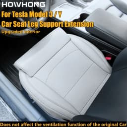 Car Seat Leg Support Extension For Tesla Model 3 Y New Y Juniper Seat Cover Memory Foam Extender Cushion Interior Accessories