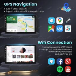 Android 15 Car Radio For Peugeot Expert 2 For Citroen Jumpy For Fiat Scudo For Toyota Proace 2007-2017 IPS 360 Camera RDS QLED