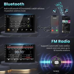 Android 15 Car Radio For Peugeot Expert 2 For Citroen Jumpy For Fiat Scudo For Toyota Proace 2007-2017 IPS 360 Camera RDS QLED