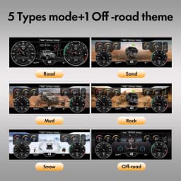 Digital Instrument Cluster Display For Jeep Wrangler JK 2007-2017 Speedometer 12.3”HD screen1920*720/2S Fast Boot/Plug&Play