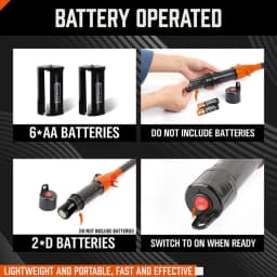 Electric Transfer Pump for Gas Car Portable Battery Powered Transfer Pump Equipment with Gun Mouth for Fuel Oil Gas Water Petrol