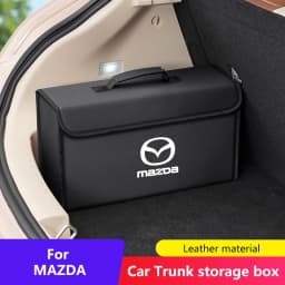 Car Trunk Storage Box Organizer For Mazda 2 3 5 6 CX-60 CX-90 CX-70 CX-7 Foldable Stowing Tidying Bag Container Bag Accessories