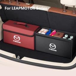 Car Trunk Storage Box Organizer For Mazda 2 3 5 6 CX-60 CX-90 CX-70 CX-7 Foldable Stowing Tidying Bag Container Bag Accessories