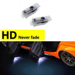 HD 2 LED Car Door Projector Welcome Light Accessories For BMW M E60 E61 F07 F10 F11 E63 E65 E66 E90 E92 E84 F30 F32 G30 X1 X3 X5