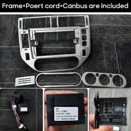 Android 16 For Ford Kuga MK1 2008-2012 For Ford C-MAX CMAX 2003-2010 Car Radio GPS 2k Screen Carplay 4G Wifi Stereo Video DSP BT