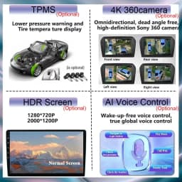 Car Radio For Toyota Corolla E140/150 2007-2013 For Toyota Auris E150 2006-2012 Android Auto Multimedia Player GPS Navigation 4G