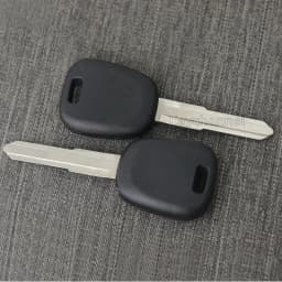 keychannel 10PCS ISU5 Car Key Blade Chip Key Case X275 Key B113 Spare Key Without Transponder for ISUZU NPR GMC Tiltmaster W7