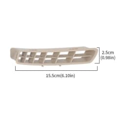 Car Interior Windshield A-Pillar Inner Air Outlet Cover Trim Panel for VW Golf 6 GTI MK6 2009-2014 5KD867233 5KD8672335