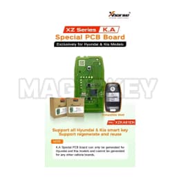 1pcs Xhorse XZKA81EN Remote Universal Smart Key For Hyundai & Kia 46 47 4A 8A Models with Key Shell For VVDI Key Programmer