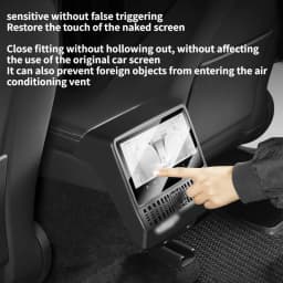 Rear Air Vent Protective Cover Screen Tempered Film Integrated for Tesla Model 3 Highland Model Y Juniper ModelYL Car Accessorie