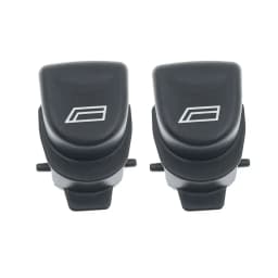 Car Window Switch Button Cap Cover Black For ALFA ROMEO 147 GT 1PCS 2PCS 4PCS
