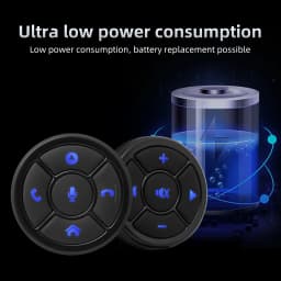 Universal Car Steering Wheel Remote Control 10 Key Wireless Car Radio DVD GPS Multimedia Navigation Head Unit Remote Control
