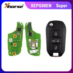 1/2/5PCS XHORSE XEPG00EN XEPG20EN with XT57B Super Chip Special PCB Board Super Remotes 3 Buttons Key Shell