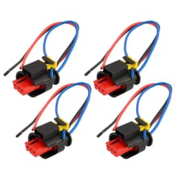 71752816 4pcs 3-Pin Ignition Coil Plug Wiring Harness Fit For Fiat Stilo Panda Idea Grande Punto Bravo Linea
