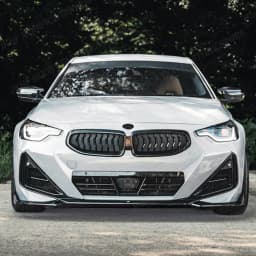 Front Bumper Lip For BMW 2 Series G42 220d 218i 220i 230i M240i Coupe For M Sport 2022-2024 Splitter Diffuser Body kits Tuning