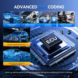 MUCAR 892BT AI Key Programming TKEY 101 Automotive Diagnostic Tool Bi directional Obd2 Scanner ECU Coding CANFD DOIP 35 Resets