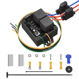 Digital Radiator Fan Controller #0444 Dual Electric Thermatic Fan 12V and 24V Adjustable Temperature Range from 40°C to 110°C