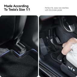 YZ TPE Car Floor Mats for Tesla Model Y Juniper 2025 2026 Luggage Mat Set Four Seasons Waterproof Anti-slip Trunk Mat