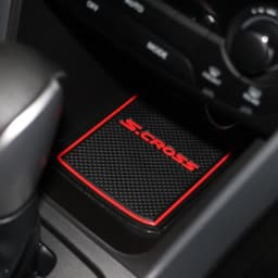 Car Door Inner Slot Mats Accessory For Suzuki SX4 S Cross S-Cross 2014- 2023 Anti-Slip Gate Slot Mat Door Groove Cup Pad Coaster