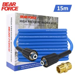 15M Super Flexible Pressure Washer Hose 3200 PSI Kink Resistant Power Washer Hose 1/4 in.CarWash Extension Hose M22-pin 14/15