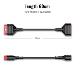 THINKCAR Extension Cable Universal 16 Pin OBD2 Diagnostic Extender Cable Male to Female Port Car Extension Cord
