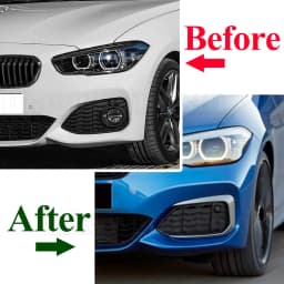 For BMW F20 F21 M Sport M135i M140i 114d 116d 118d 120d 125d Lci 2015-2019 Front Bumper Grill Trim Clasp Fog Light Frame