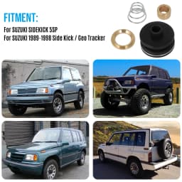 Shifter Lever Repair With Bushings Spring Boot For Suzuki Sidekick Geo Tracker X90 5sp