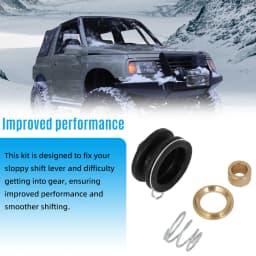Shifter Lever Repair With Bushings Spring Boot For Suzuki Sidekick Geo Tracker X90 5sp