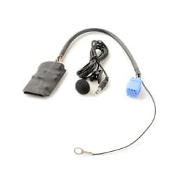 Car Microphone Bluetooth 5.0 AUX Handsfree 8 Pin Adapter A2DP Music Audio Cable For Audi A3 8L 8P A4 A6 4B A8 For VW B5 B6 B7